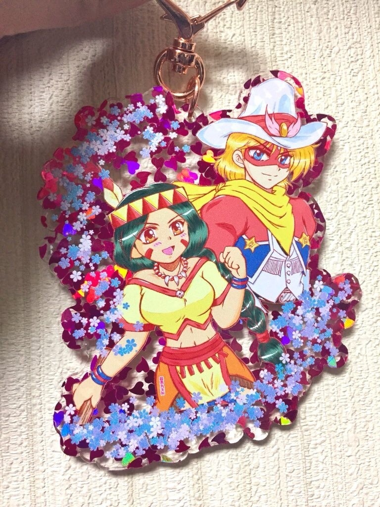 《天外魔境 第四の黙示録》エース&夕能 アクリルキーホルダー②