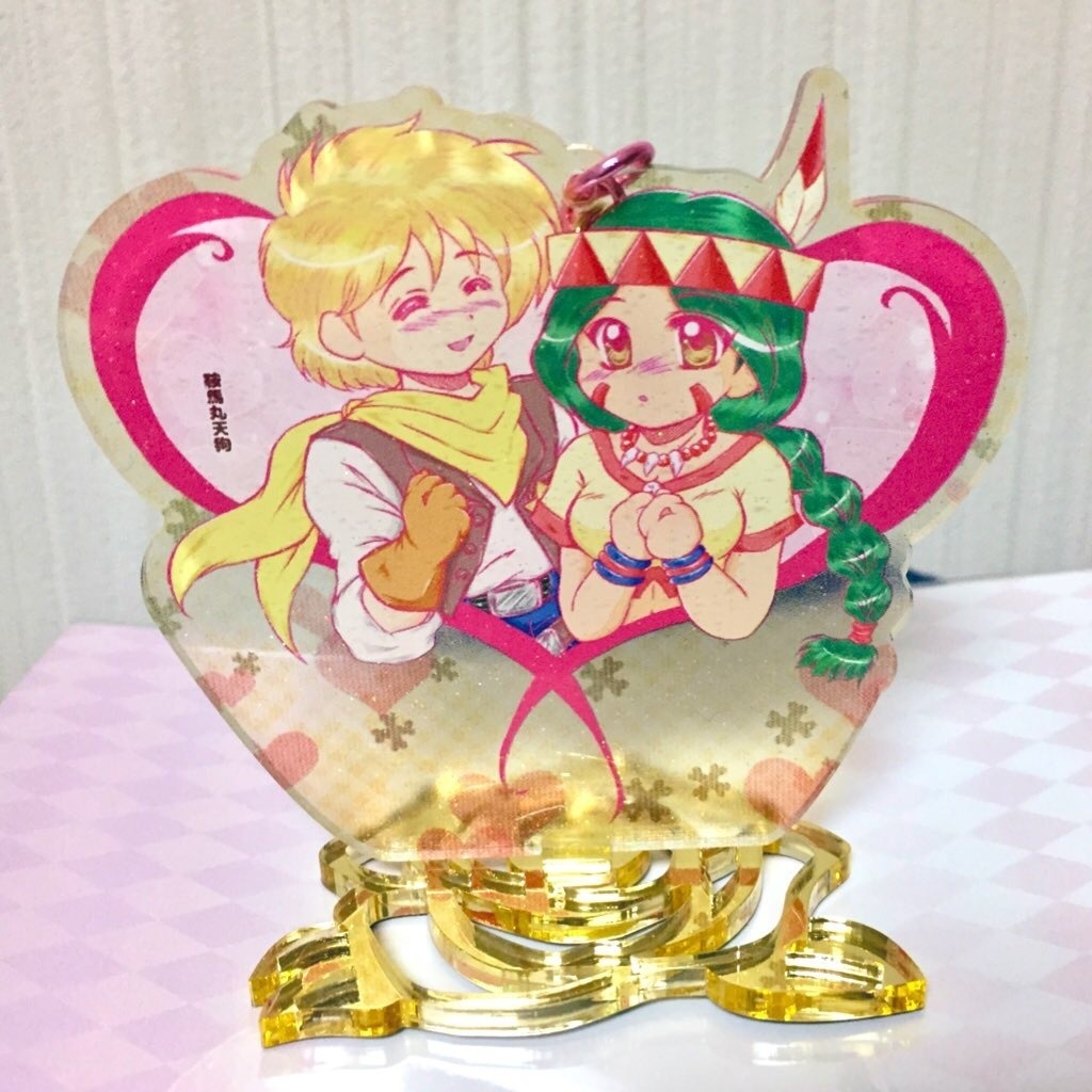 《天外魔境 第四の黙示録》チェリー&夕能 アクリルキーホルダー兼アクリルスタンド