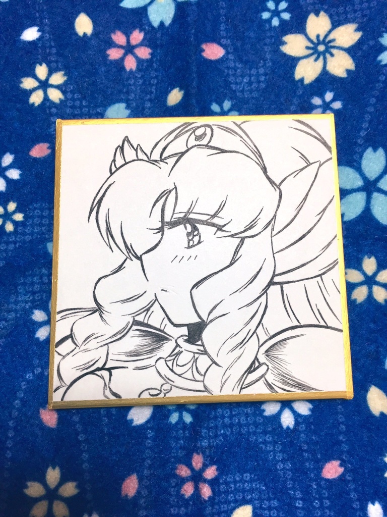 天外キャラ色紙 豆サイズ