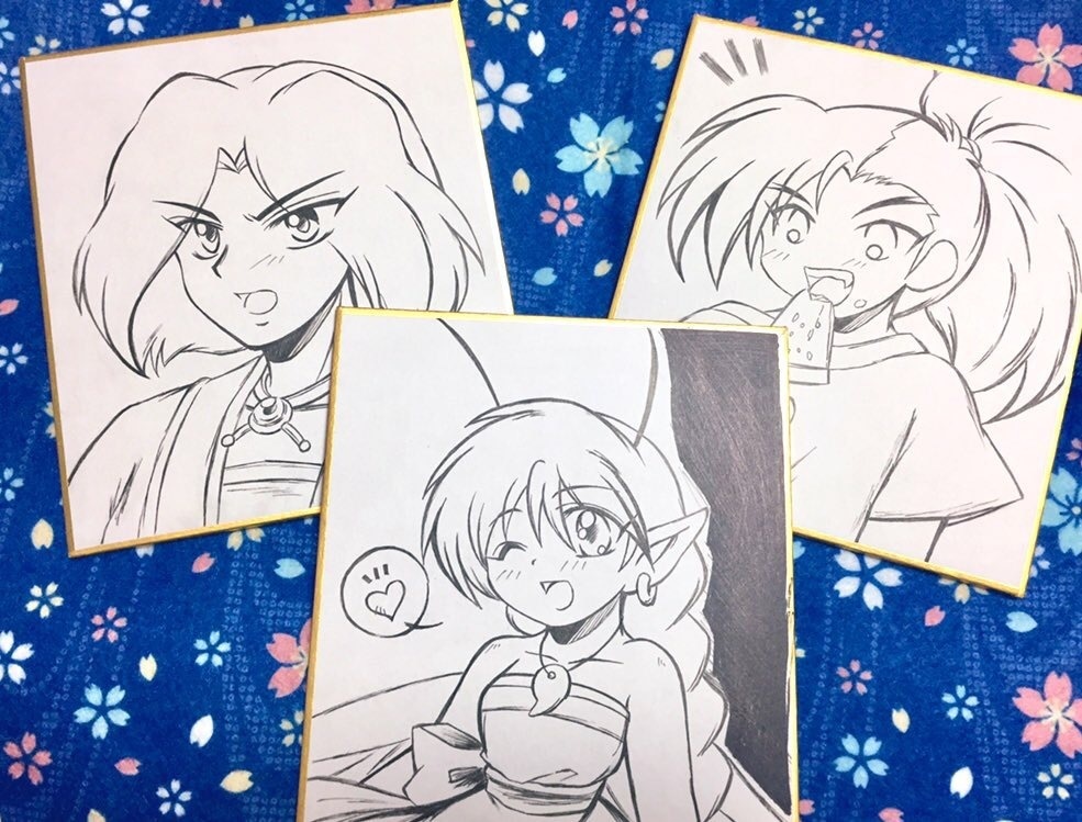 《予約》天外魔境ZEROキャラ色紙 小サイズ