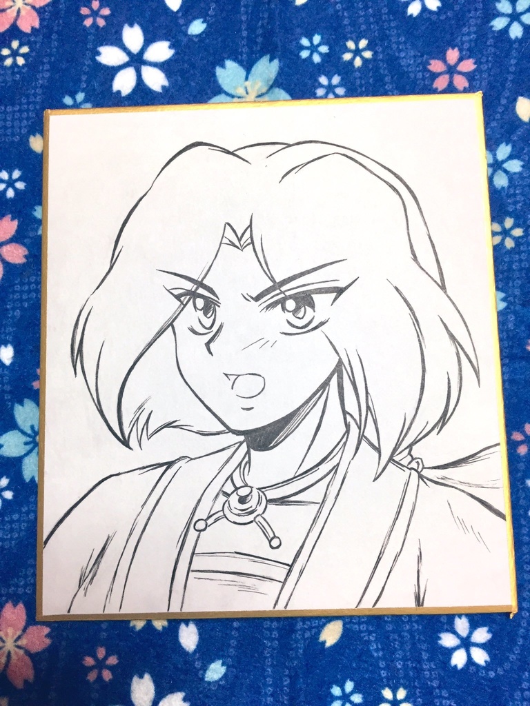 《予約》天外魔境ZEROキャラ色紙 小サイズ