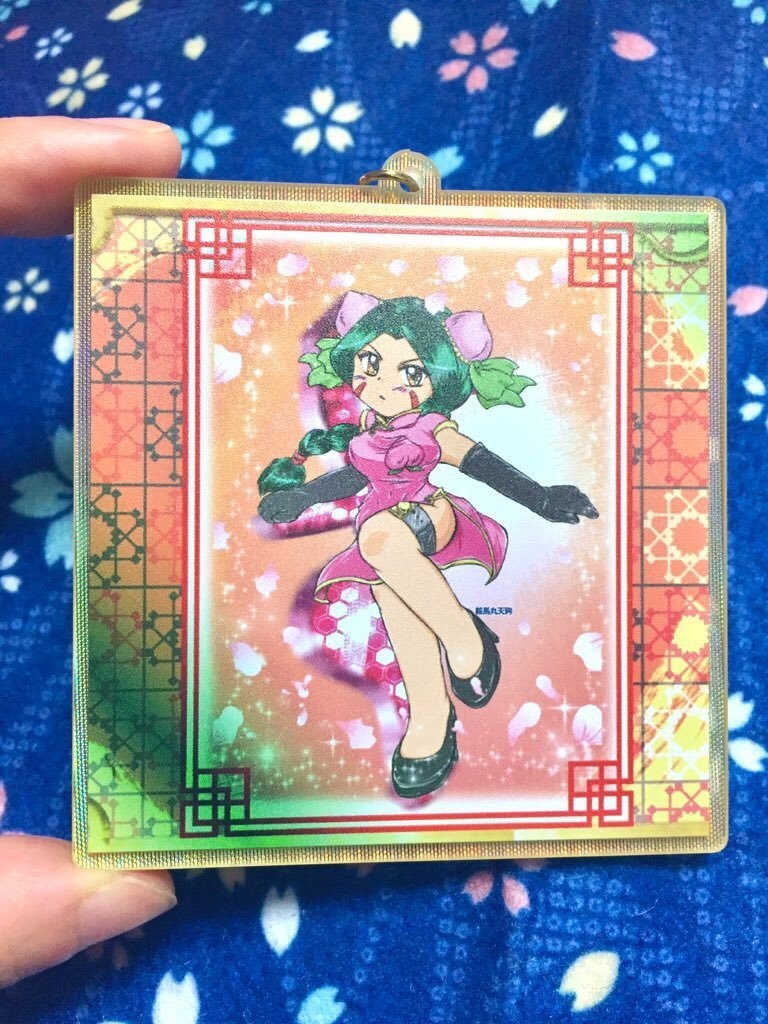 《天外魔境 第四の黙示録》桃色ドレス夕能 アクリルキーホルダー