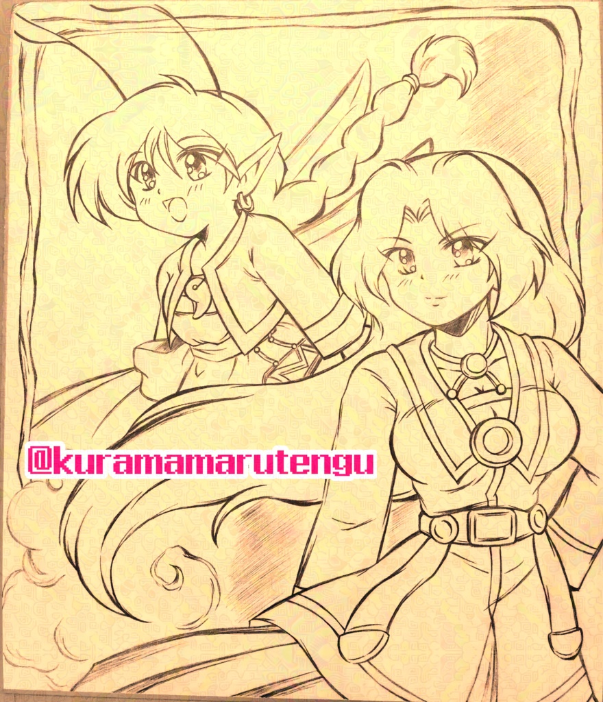 《予約》天外キャラ色紙 中サイズ