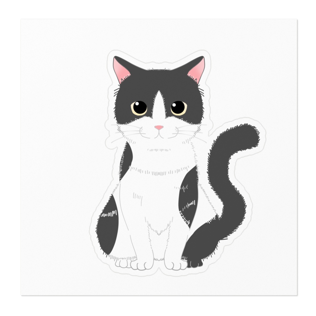 ねこねこステッカー
