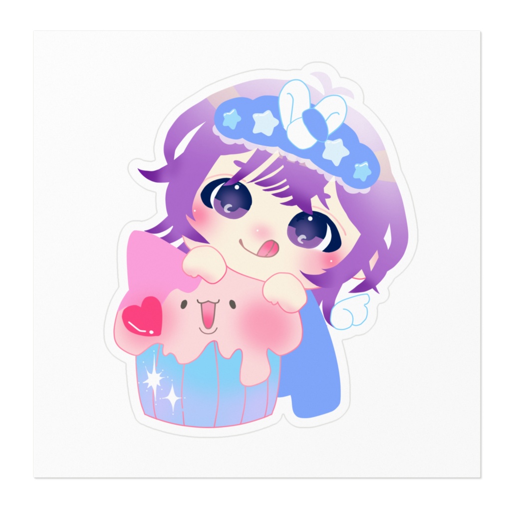 スイーツ好きステッカー