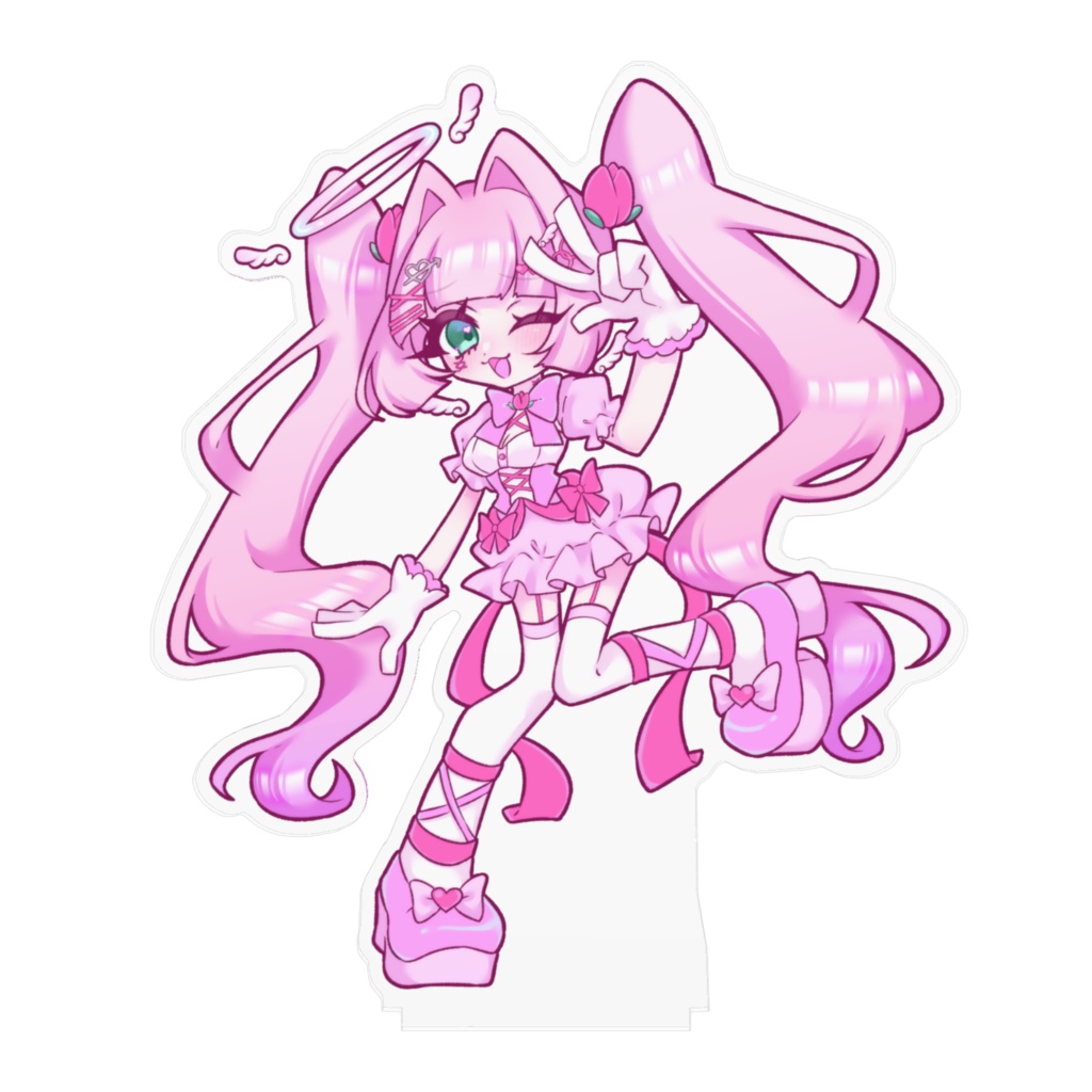 るきちゃんアクリルスタンド16cmサイズ