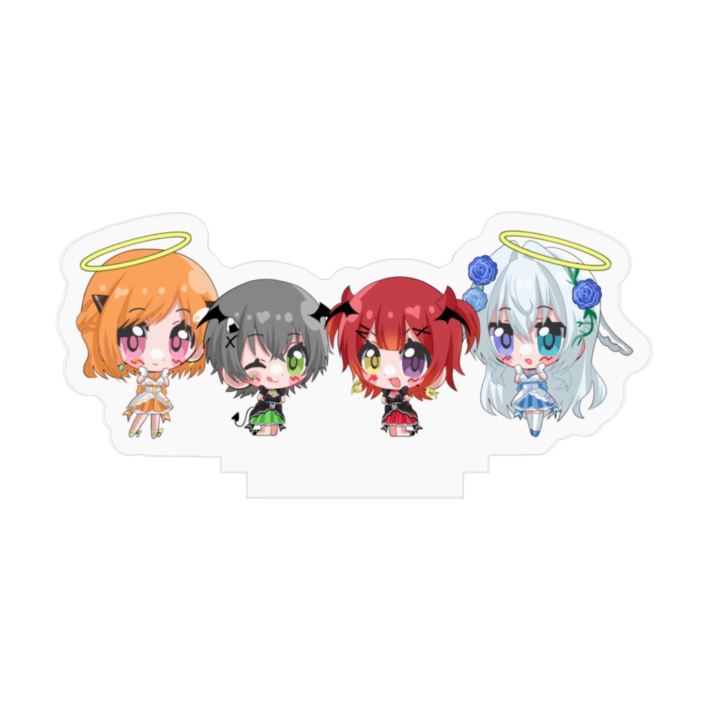 【はぐめり】天使悪魔アクスタ