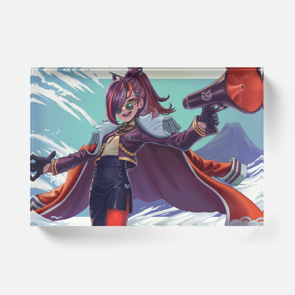 富士乃花鷹子 アクリルブロック ver.1