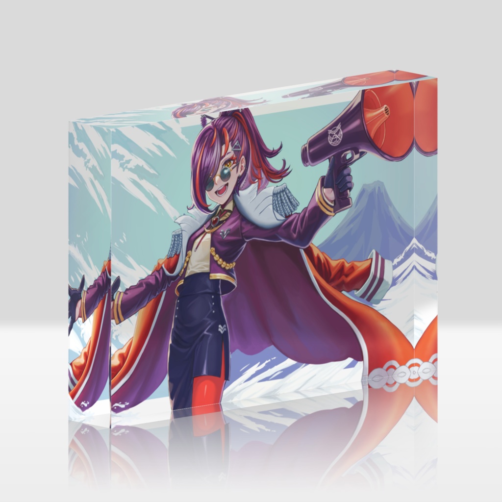 富士乃花鷹子 アクリルブロック ver.1