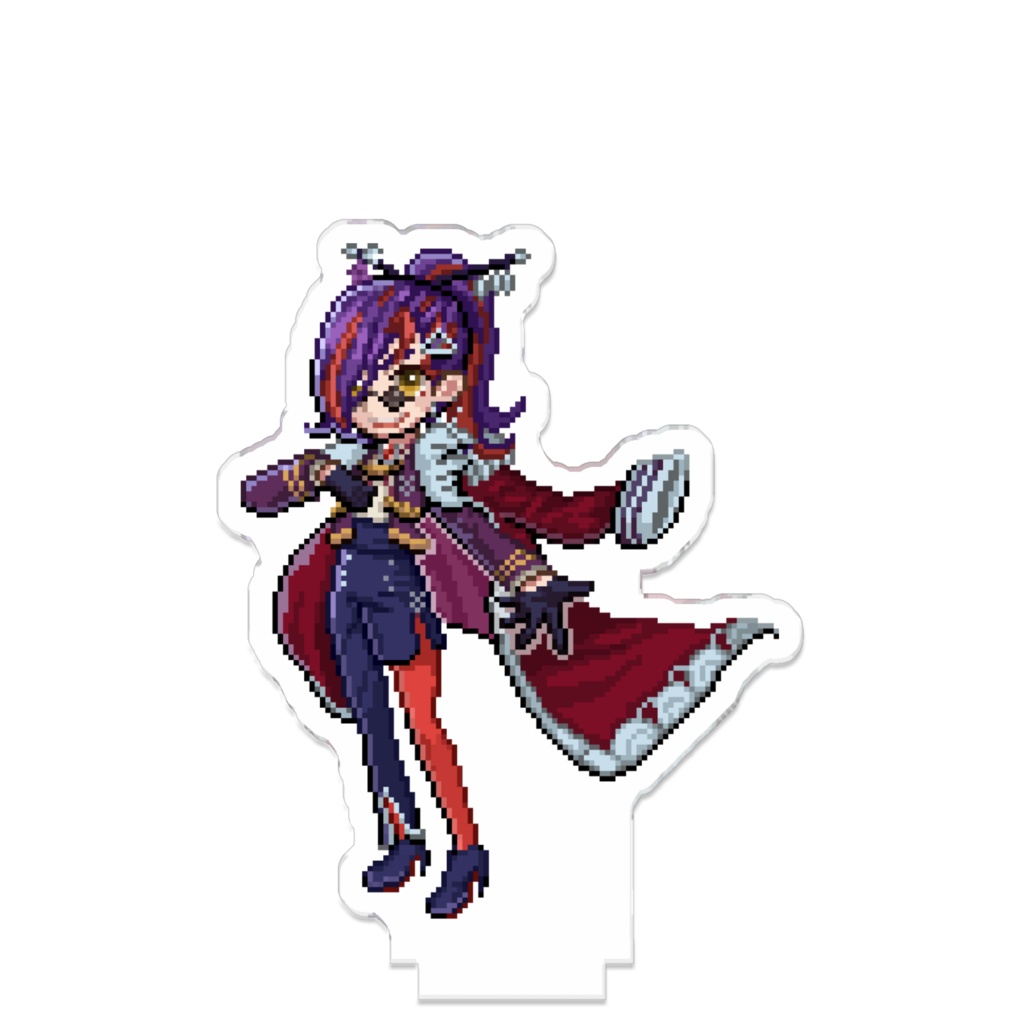 富士乃花鷹子 つながるアクスタ ドット絵の姿