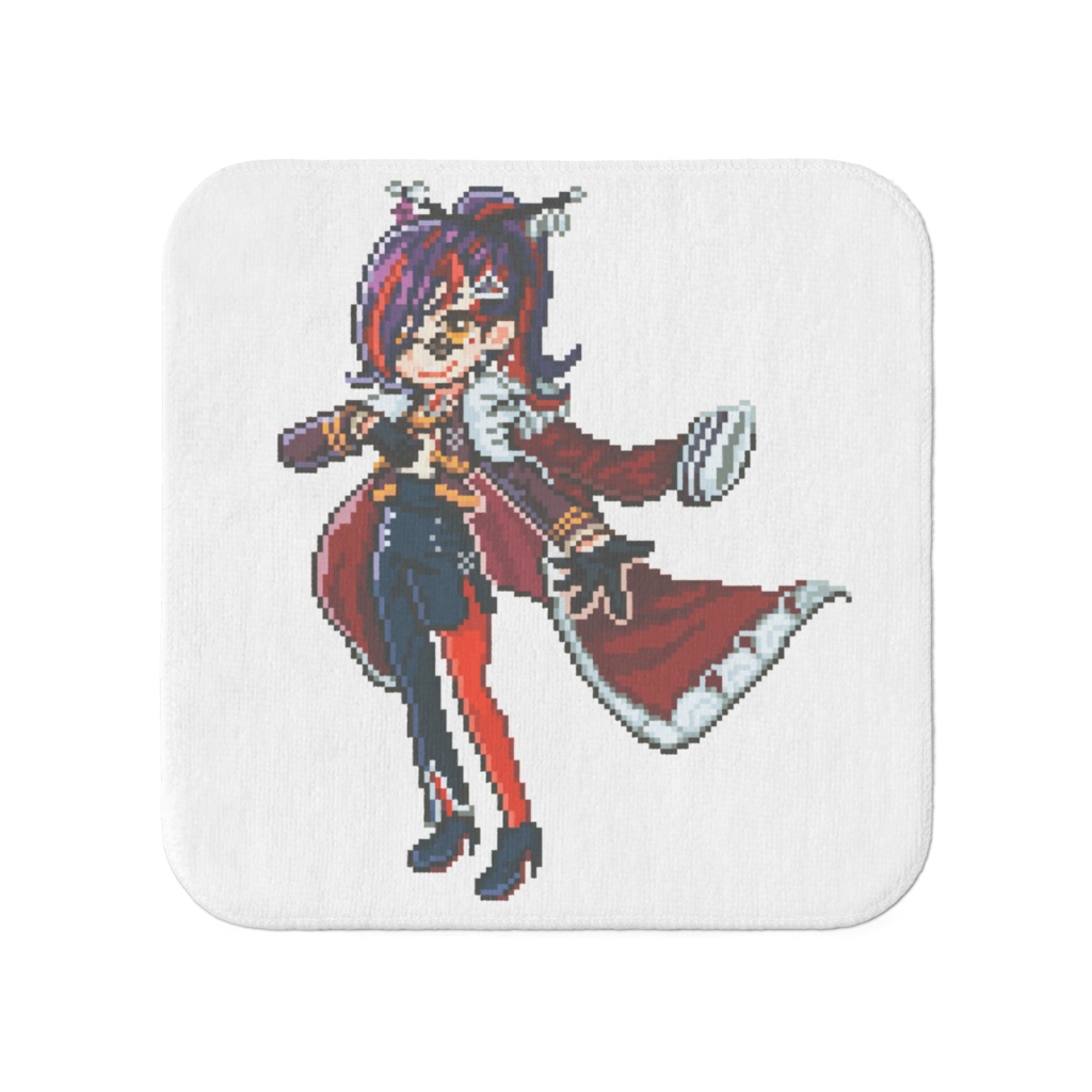 富士乃花鷹子 ハンドタオル ドット絵の姿