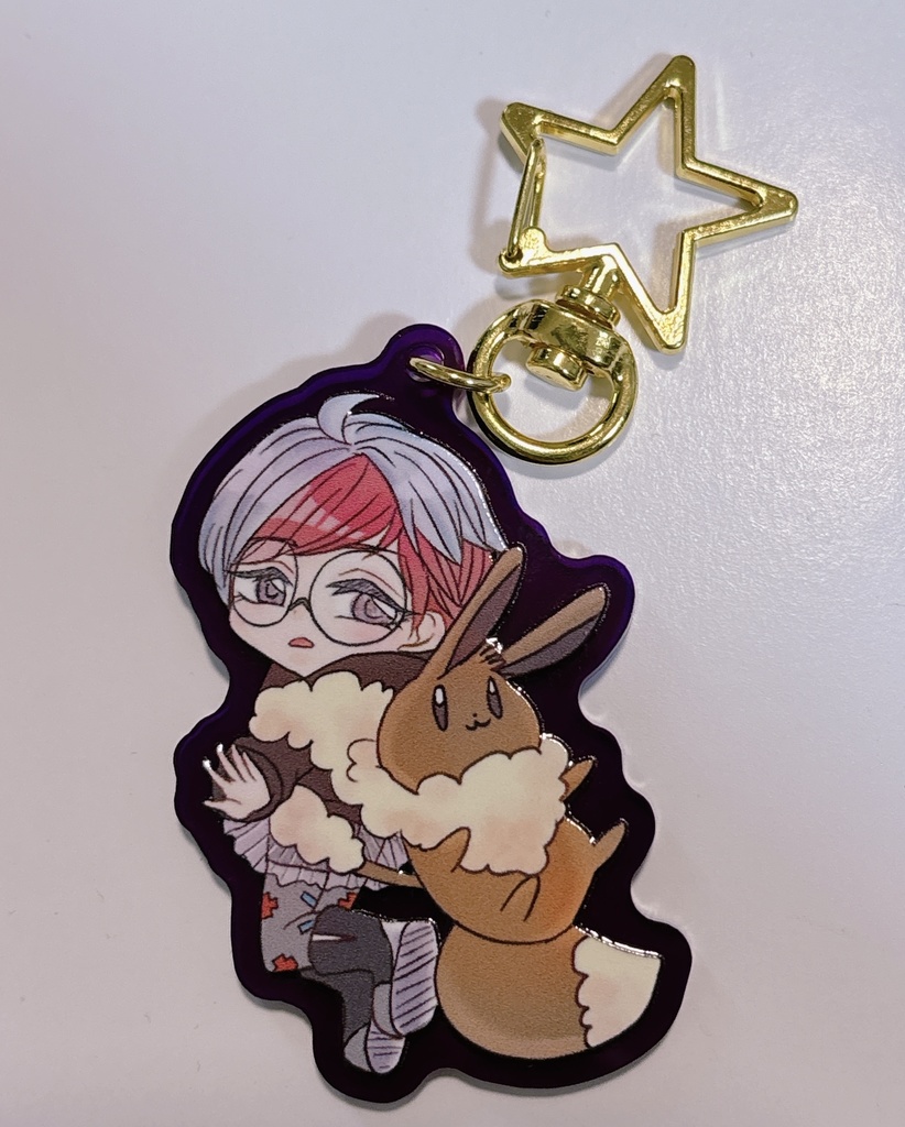 SV ボタン アクリルキーホルダー