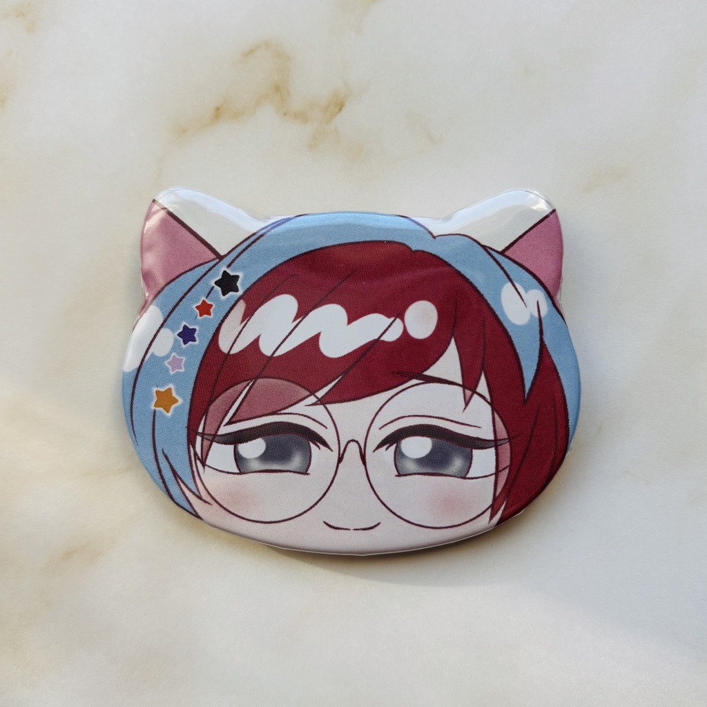 pkmn SV しろねこボタン缶バッチ