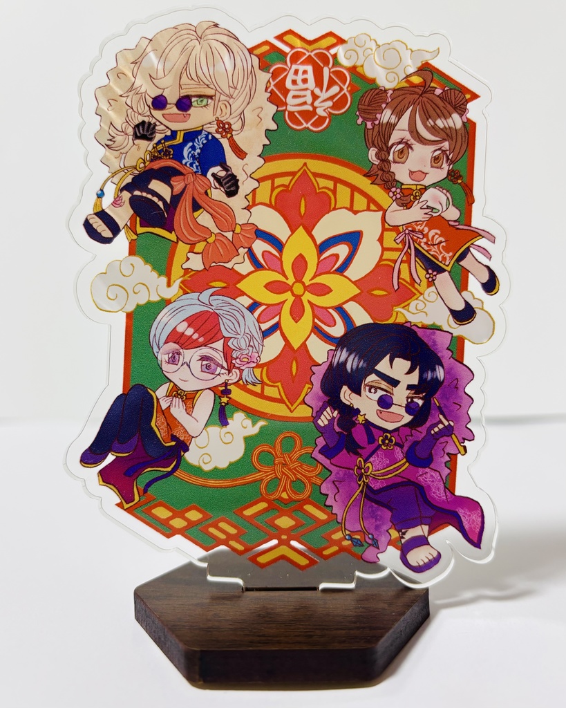 アクリルスタンド チャイニーズマフィア(ペパアオ/ピニャボタ)