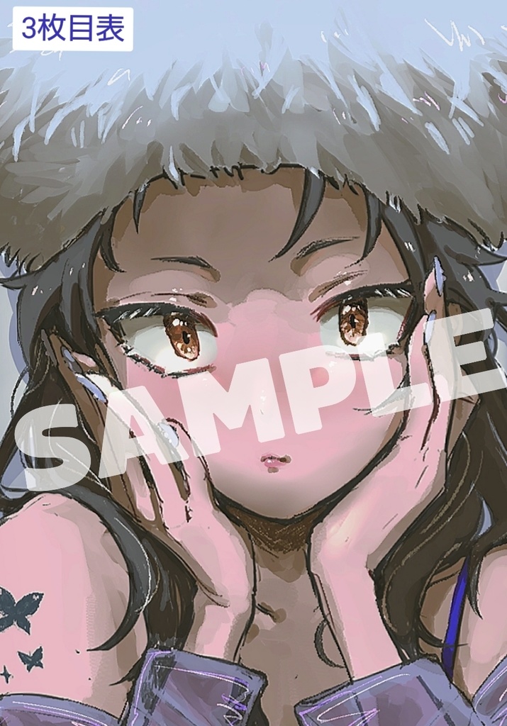 (女体化スバル)アイドル風フォトカード