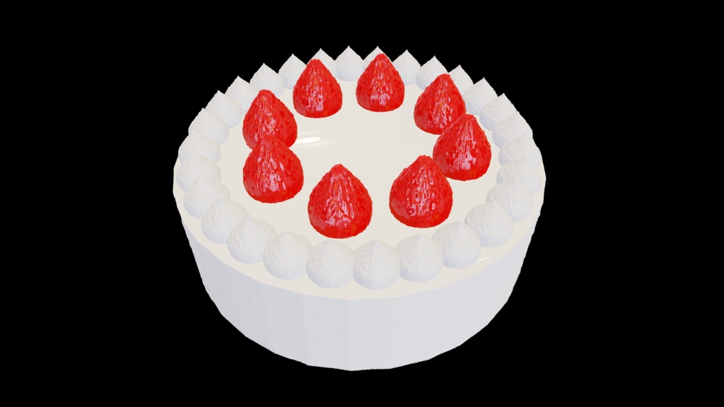 イチゴケーキ