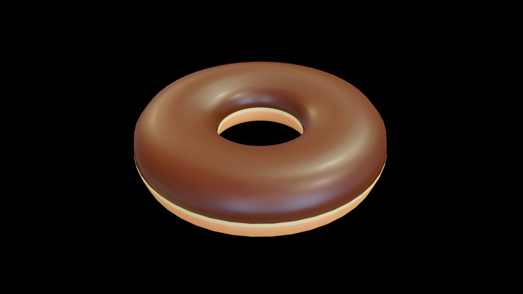 チョコドーナツ
