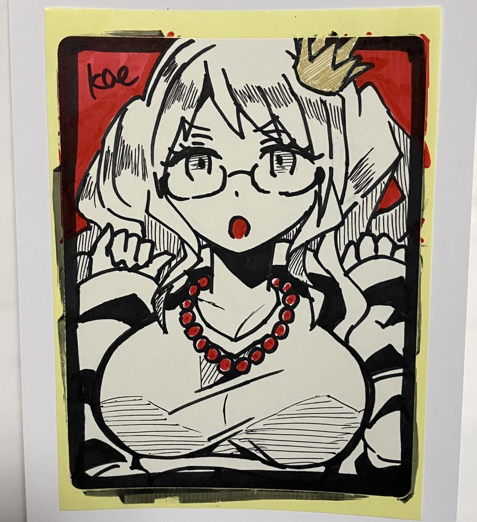 ラベルシールドローイング原画 NC04
