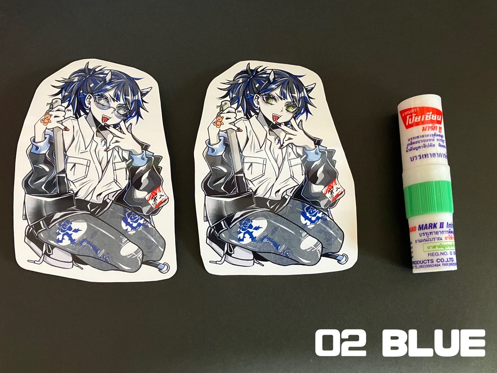 ステッカーセット_鬼おねいちゃん