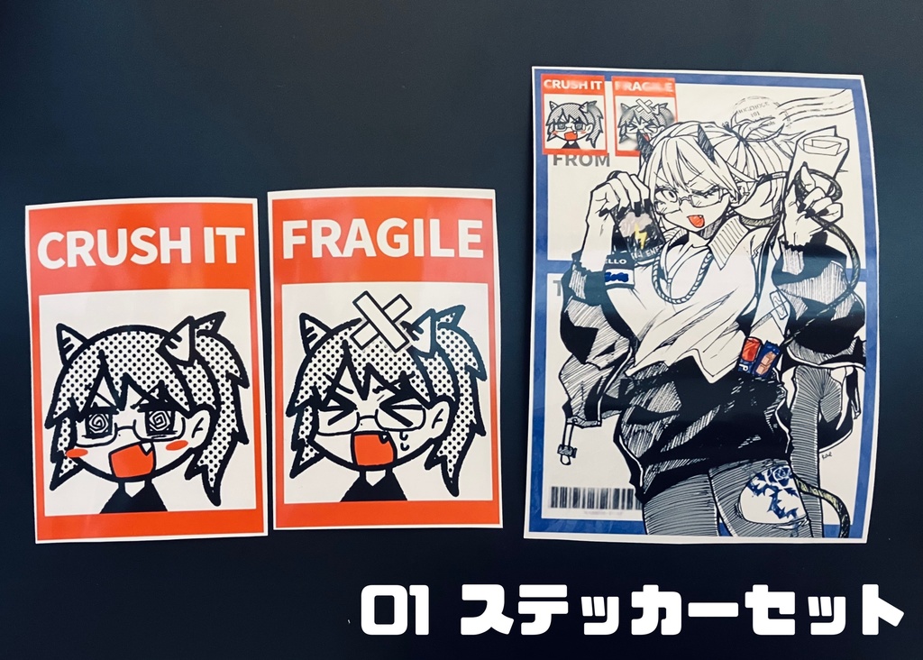101_ステッカーセット/ポストカード