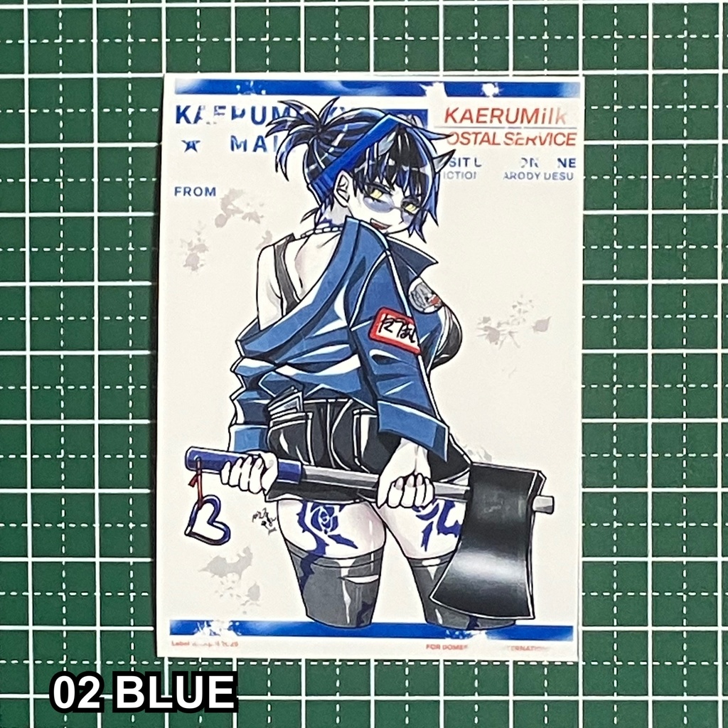 ステッカー_鬼おねいちゃん02 背面