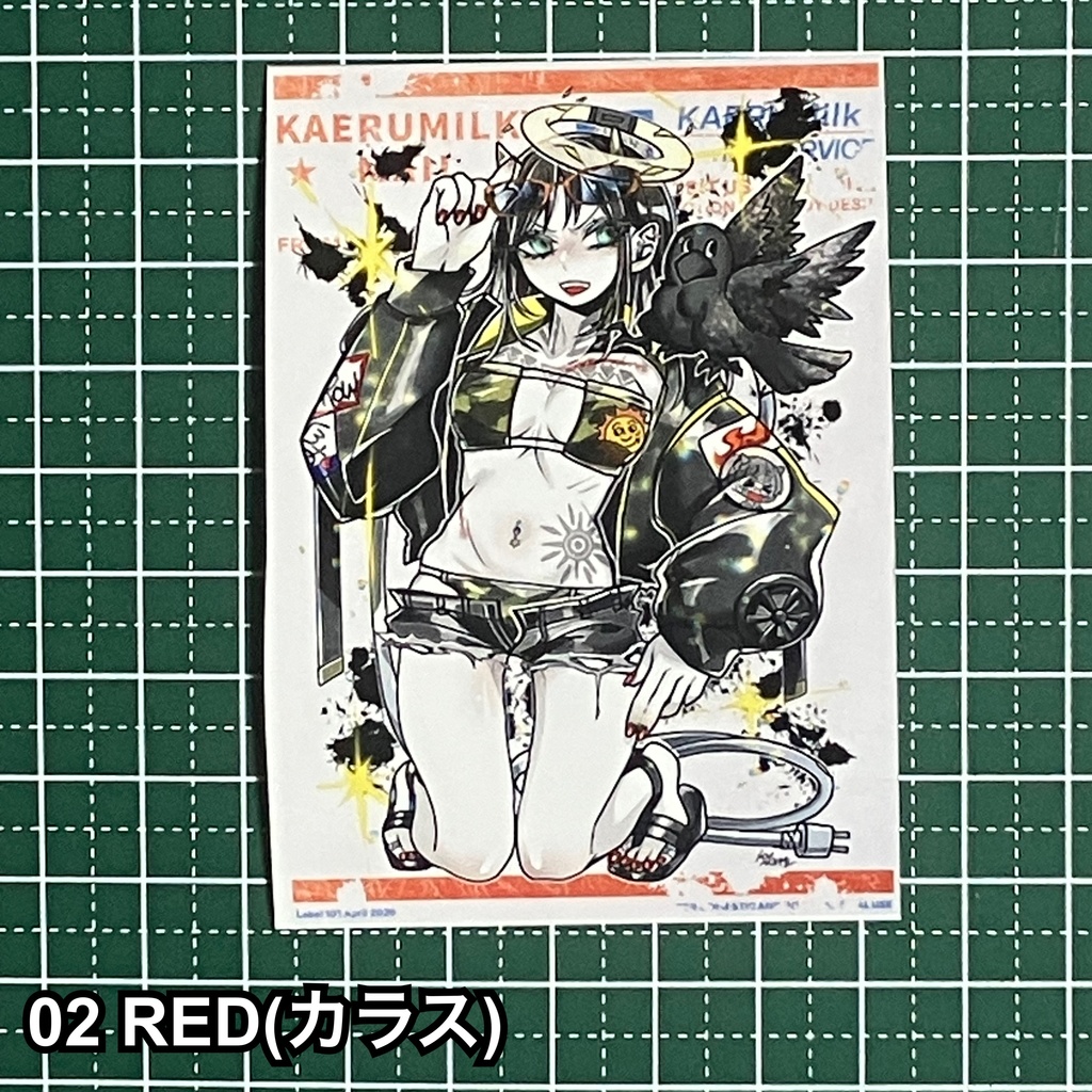 ステッカー_念