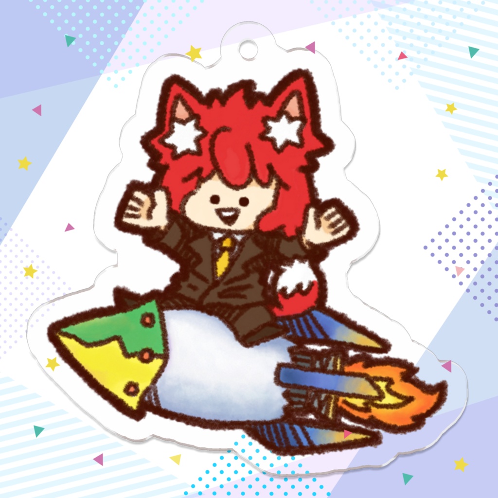 アクリルキーホルダー(可愛い)