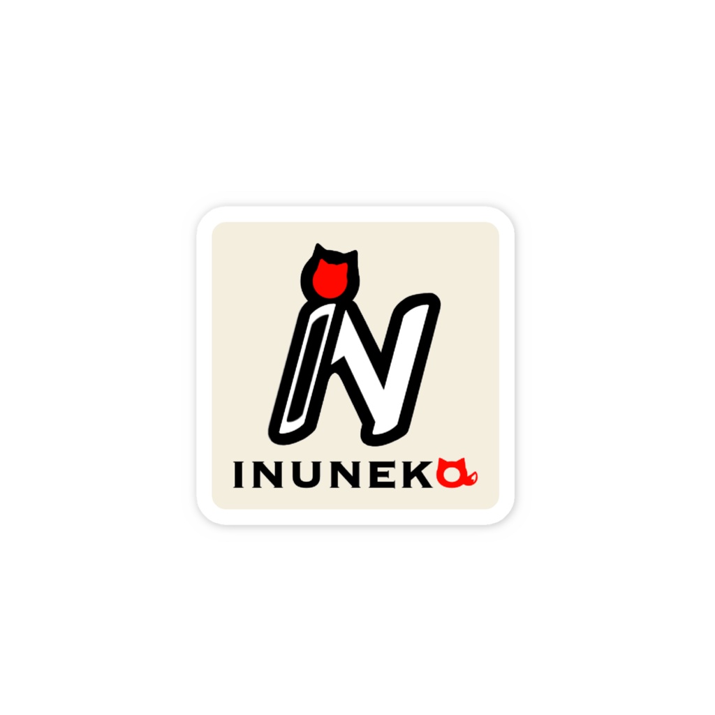 ステッカー(白ロゴ)