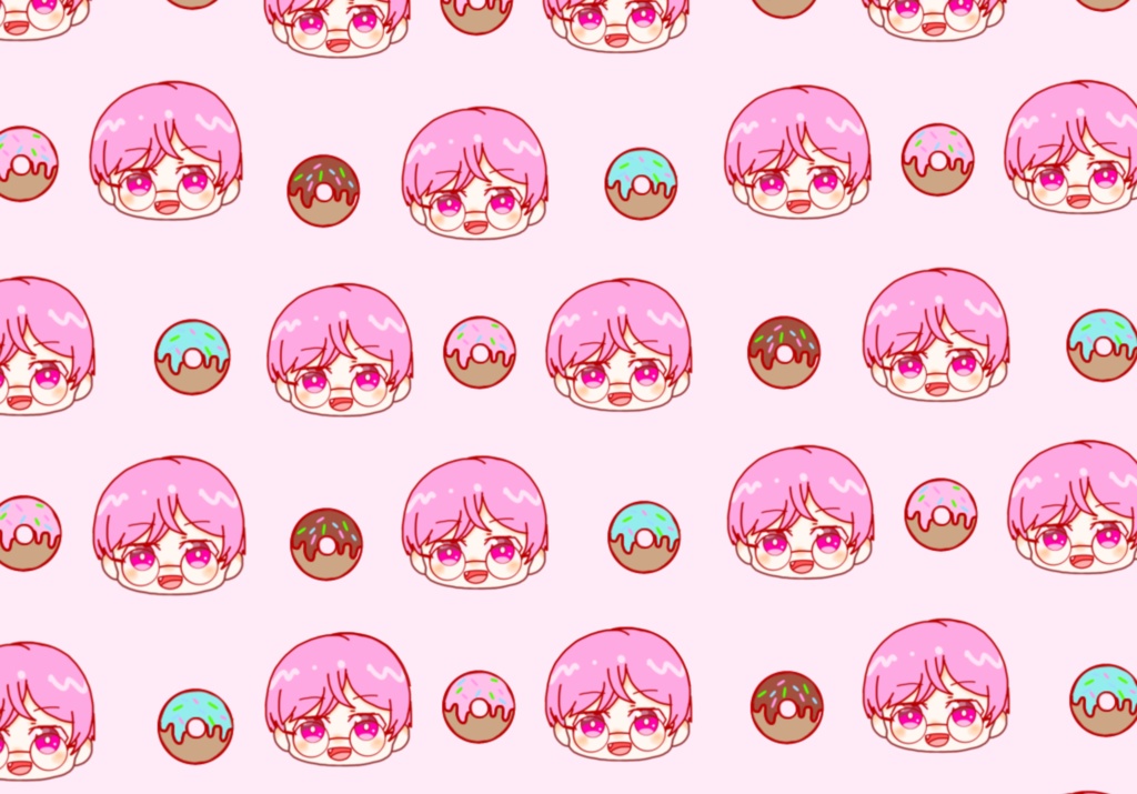 だーまん。とドーナツポーチ