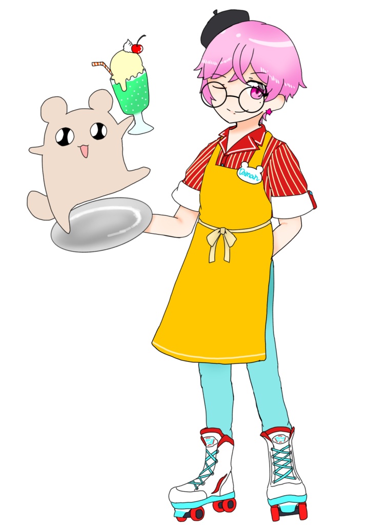 だーまん&めろ助 アクスタ