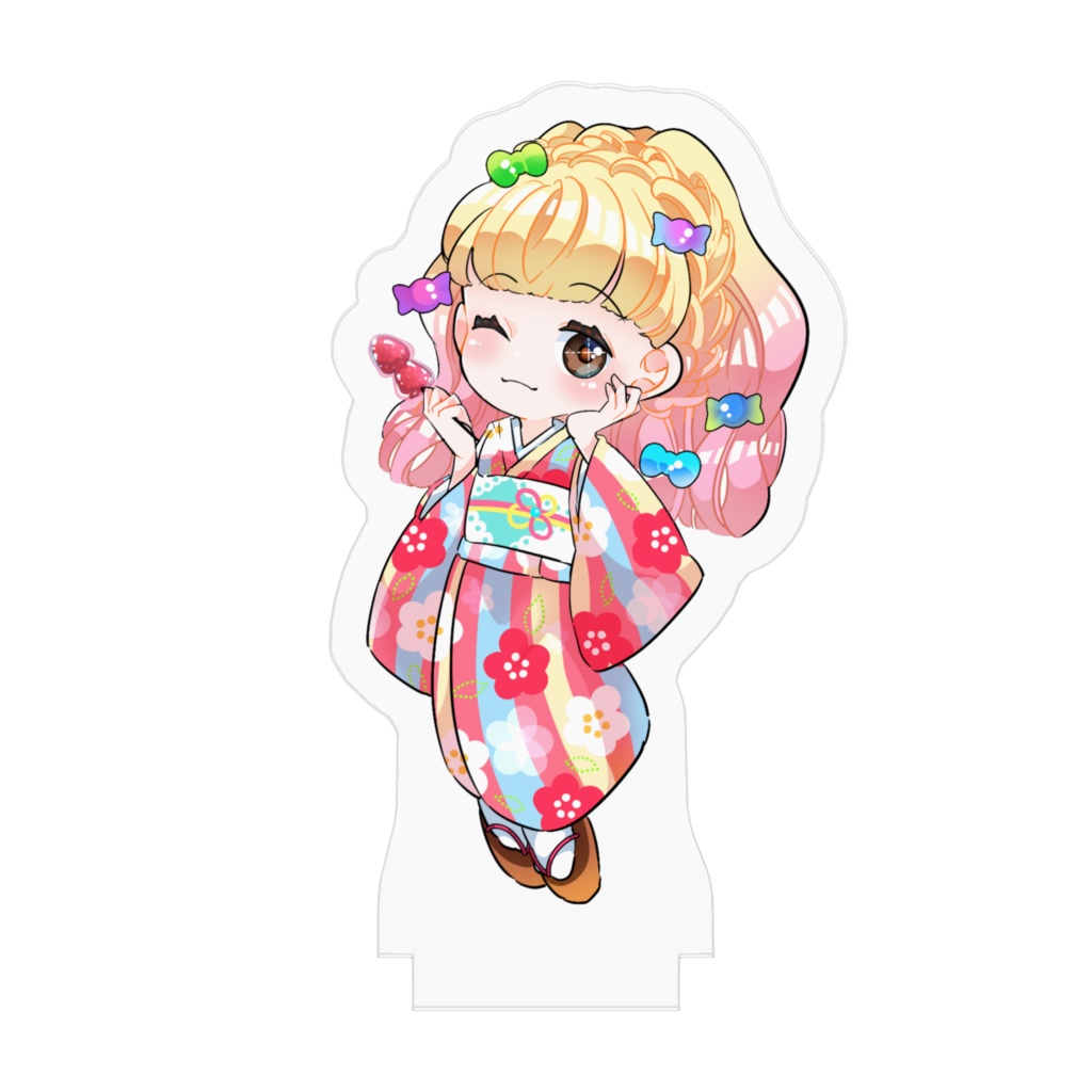 ひめかのアクリルフィギア