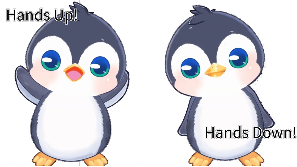 【受賞実績有】Live2D汎用モデル High-Spec Penguin Mascot - 5 Expressions & Outfit Toggles (高機能ペンギンマスコット・5種の表情差分&衣装切り替え)