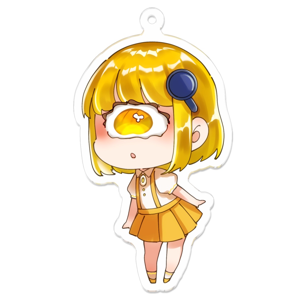 目玉焼き🍳ちゃんアクリルキーホルダー