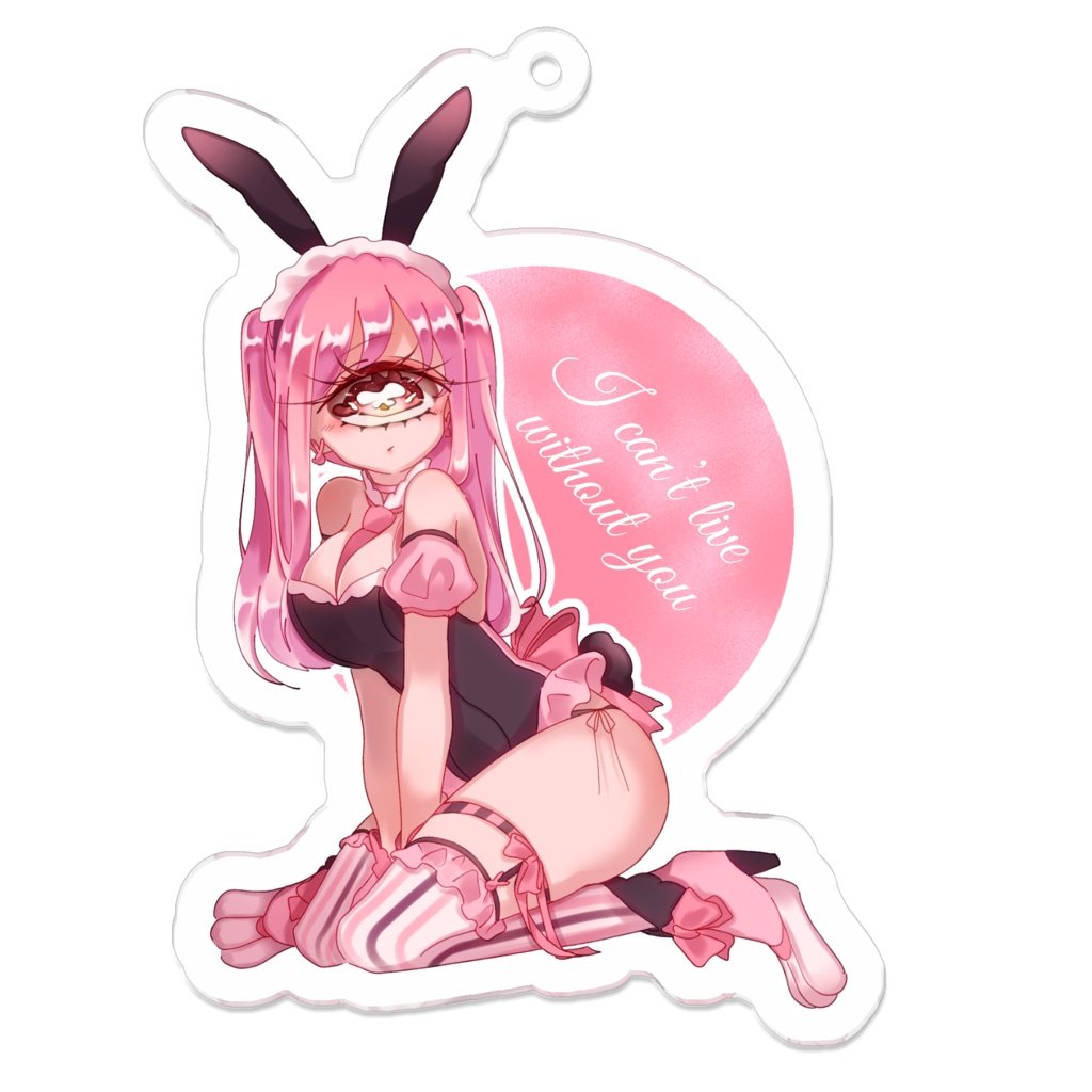 バニーいよ🐰アクリルキーホルダー