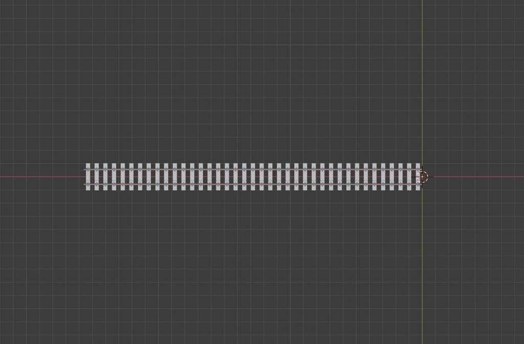 【無料】25mレール(PCマクラギ・軌間1067mm) FBX形式