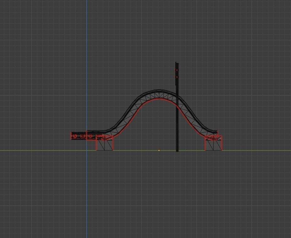 第三種車止め(乙・軌間1067mm・PCマクラギ) FBXファイル
