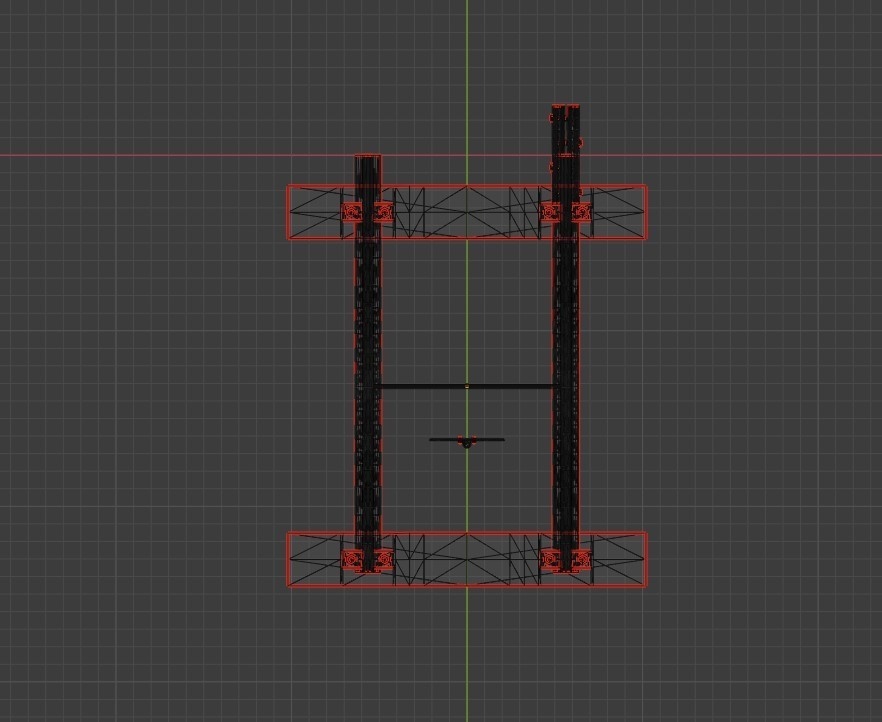 第三種車止め(乙・軌間1067mm・PCマクラギ) FBXファイル