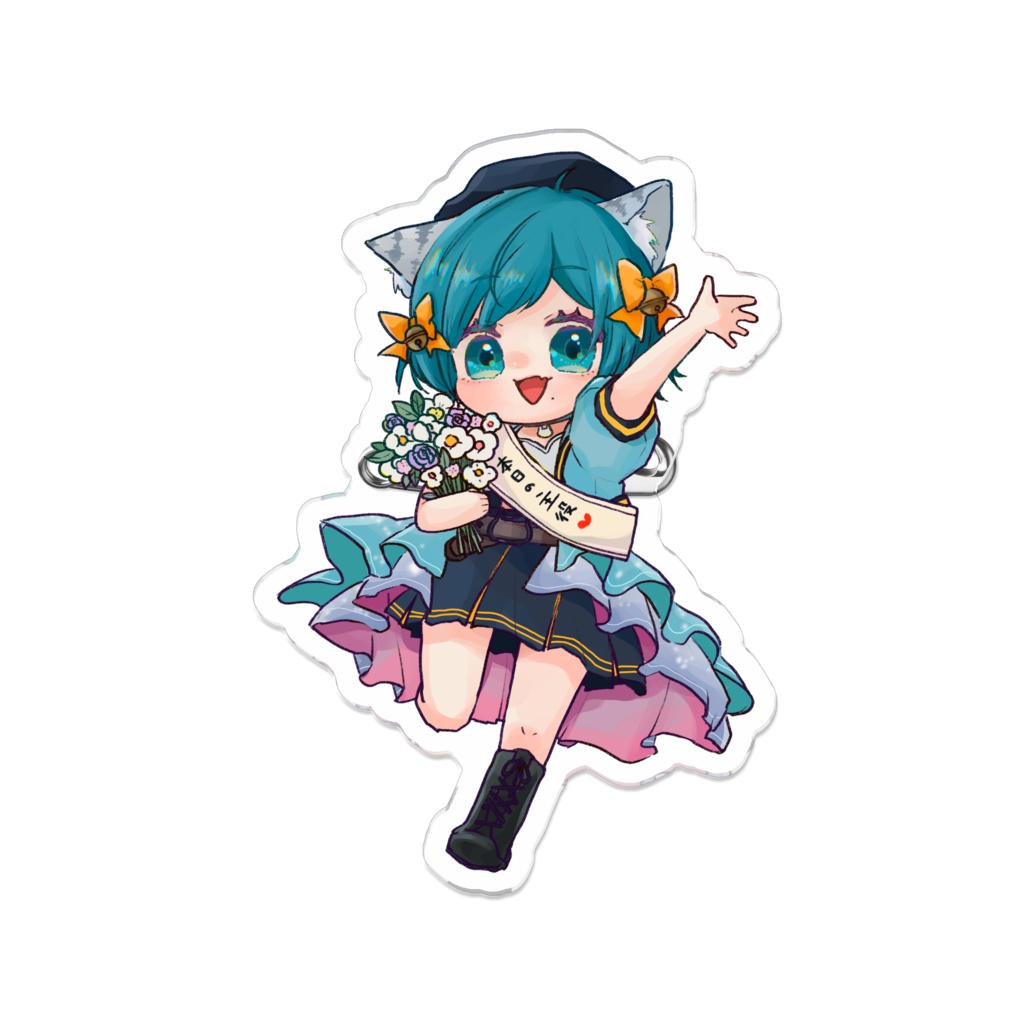 バースデーアクリルバッジ