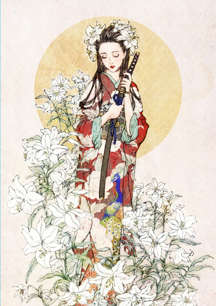 B3和紙ポスター（浜路）