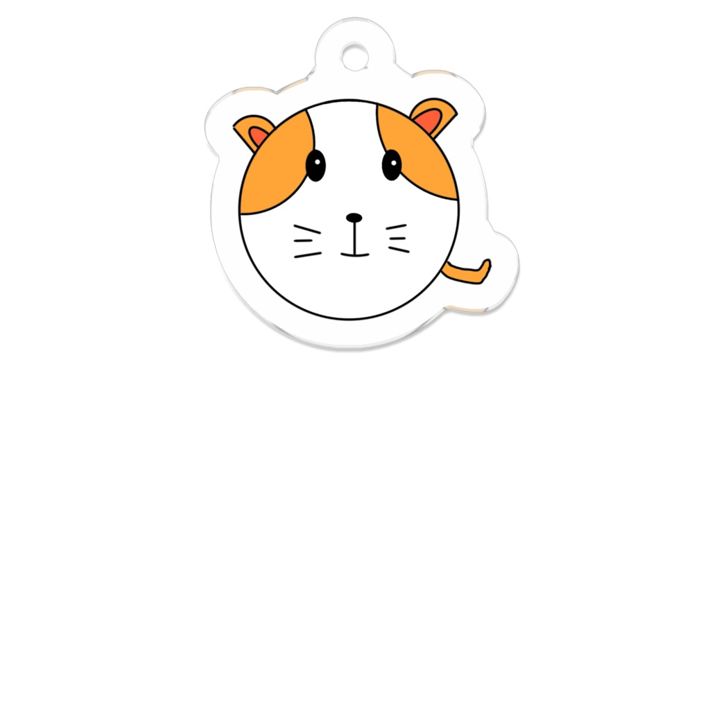 かまぼこねこアクリルキーホルダー