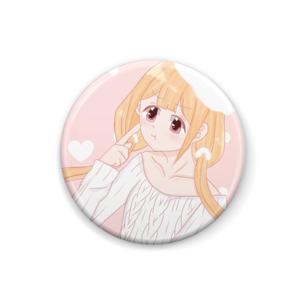 杏ちゃん缶バッジ