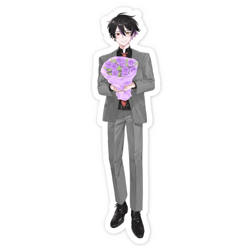 田中レドラ5周年記念 ステッカーVer1