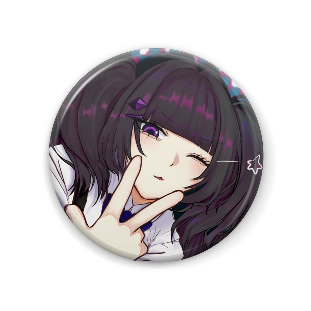 2周年☆彡缶バッジ+おまけ