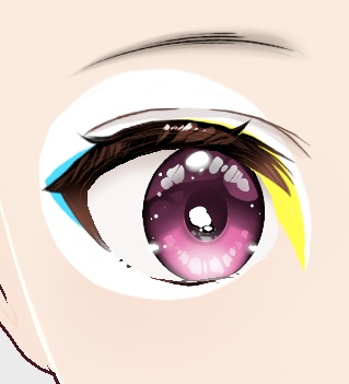 Gyaru Makeup -  Vroid