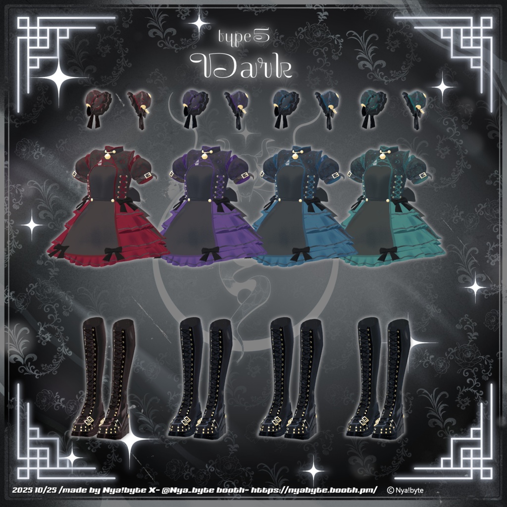 【6avatars】NyamDragon -VRC想定-