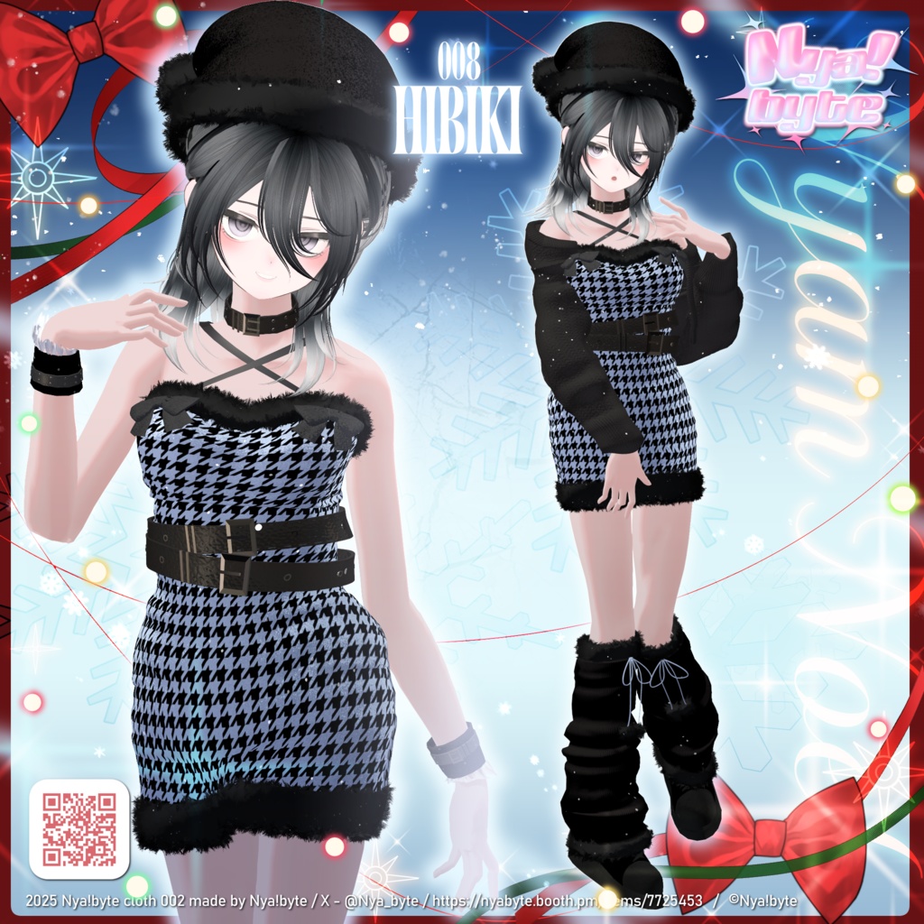 1week 20%off!【8avatars】NyamNoel -VRC想定-