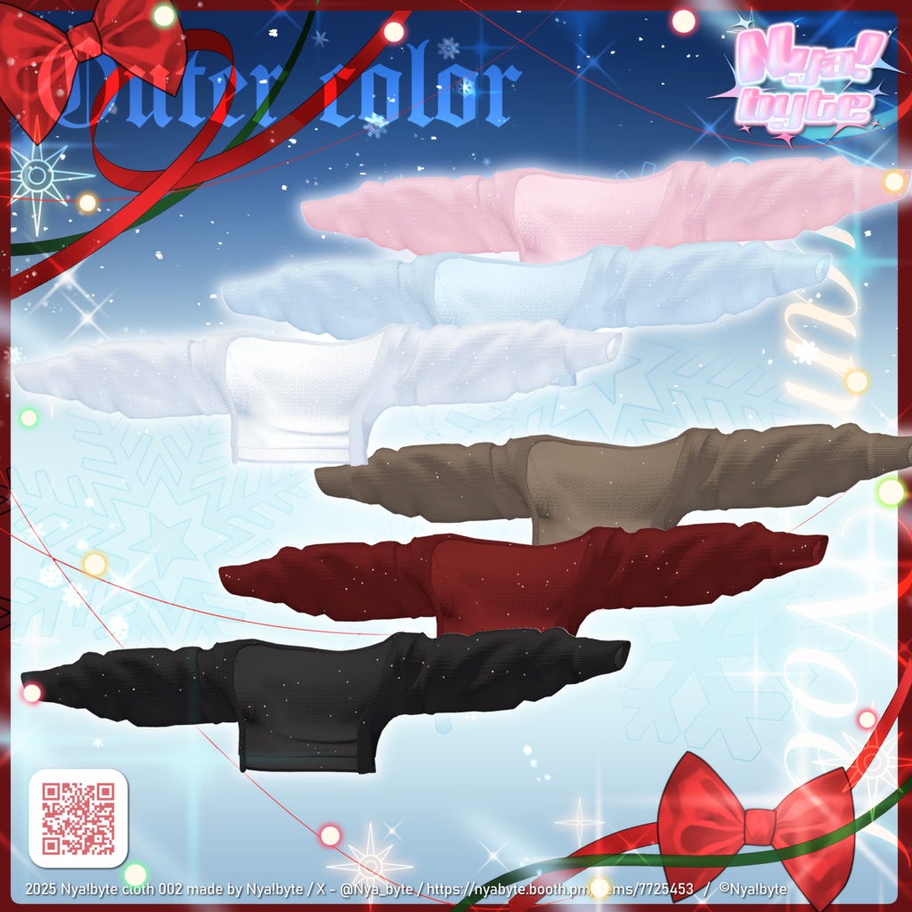 1week 20%off!【8avatars】NyamNoel -VRC想定-