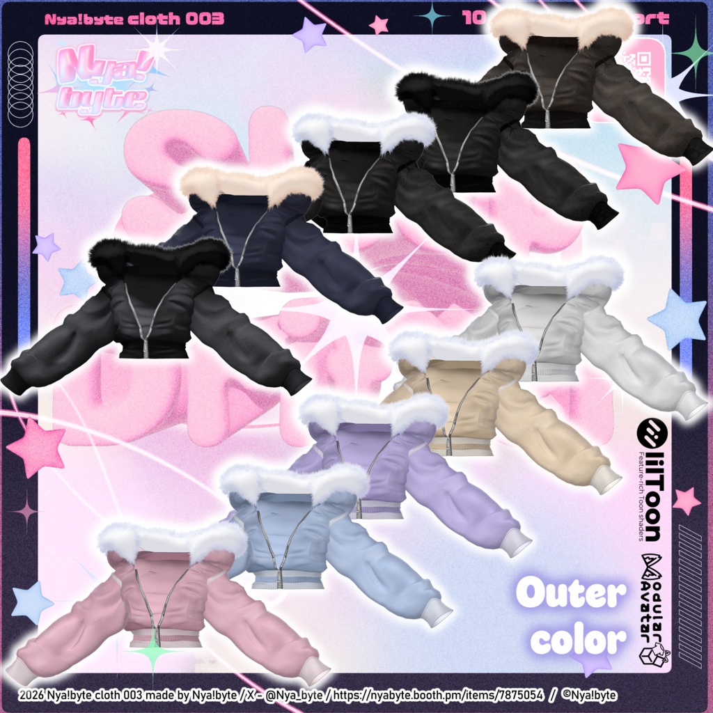 !1week20%OFF!【10avatars】NyamSleepDrifter -VRC想定-