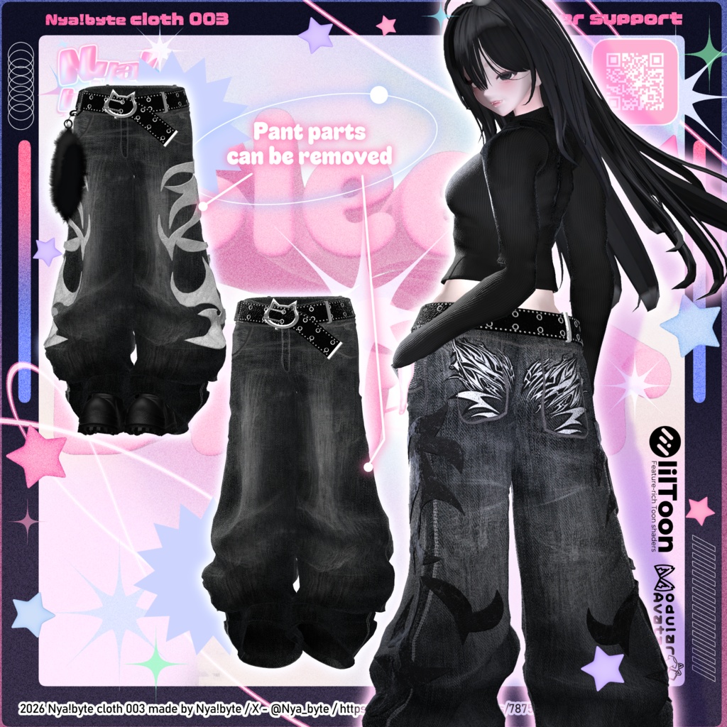 !1week20%OFF!【10avatars】NyamSleepDrifter -VRC想定-