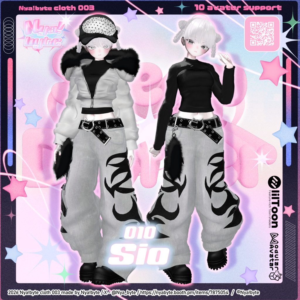!1week20%OFF!【10avatars】NyamSleepDrifter -VRC想定-